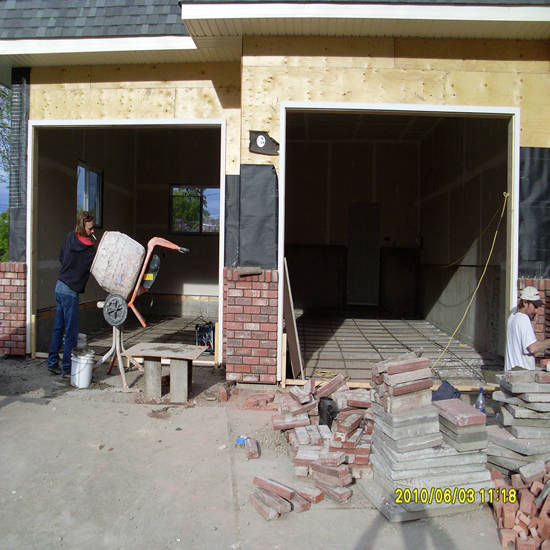 Brick House by Mattson Masonry
